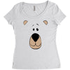 bear Women's Triblend Scoop T-shirt