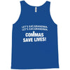 commas save lives t shirt Tank Top