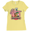 funny rude  beaver liquors, ideal gift or birthday present. Ladies Fitted T-Shirt