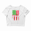 fist raised and proud! Crop Top