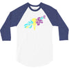 smoke and father 3/4 Sleeve Shirt