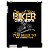 I'm A Nice Biker Grandpa So If I'm An Asshole To You You Need To Ask Y iPad 3 and 4 Case