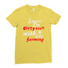 dirty stuff cool Ladies Fitted T-Shirt
