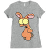zombie bunny Ladies Fitted T-Shirt