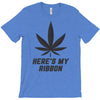 Support Melanoma Cancer Awareness With A Black Cannabis Leaf T-Shirt