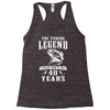 The Fishing Legend Reeling Them In For 40 Years Racerback Tank