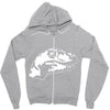 ask me about my raptor! Zipper Hoodie