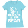 Beware Of The Bear Ladies Fitted T-Shirt