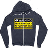 at your own risk Zipper Hoodie