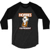 Hobbes For President 3/4 Sleeve Shirt
