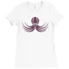 flight of the octopus Ladies Fitted T-Shirt