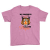My Favorite People Call Me Papa Youth Tee