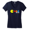 pacman 1979 Women's V-Neck T-Shirt