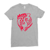 money over emotion Ladies Fitted T-Shirt