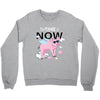 the time is now Crewneck Sweatshirt