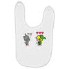 heart seeker Baby Bibs