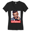 conor mcgregor notorious Women's V-Neck T-Shirt