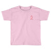 breast cancer ribbon survivor pocket Toddler T-shirt