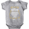 i am a sagittarius Baby Onesie