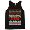 santa only comes once a year grandpa is always here to cheer Tank Top