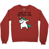 mom of the birthday girl Crewneck Sweatshirt