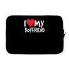 i love my boyfriend Laptop sleeve
