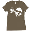 ugk airbrushed stencil Ladies Fitted T-Shirt