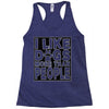 I LIKE DOGS MORE THAN PEOPLE Racerback Tank