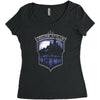 arkham asylum Women's Triblend Scoop T-shirt