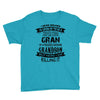 Super Cool Gran Of A Freaking Awesome Grandson Youth Tee