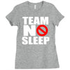 team no sleep Ladies Fitted T-Shirt