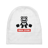 panda strong Baby Beanies