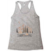 night in the forest Racerback Tank