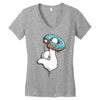 frases Women's V-Neck T-Shirt