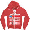 Donald trump The D Is Missing Zipper Hoodie
