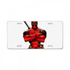 red man License Plate