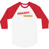 insanity instructor 3/4 Sleeve Shirt