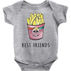 Burger and Fries Best Friends Baby Bodysuit