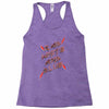 rad white and blue Racerback Tank
