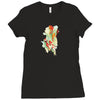 playing koi Ladies Fitted T-Shirt