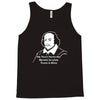 shakespeare beard quote much ado about nothing Tank Top