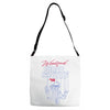 weekend at bernie sanders Adjustable Strap Totes