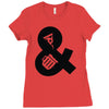pizza &amp; beer Ladies Fitted T-Shirt