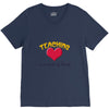 teaching is a work of heart V-Neck Tee