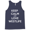 westlife white logo Tank Top