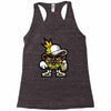hop hop bear Racerback Tank