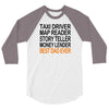best dad ever fathers 3/4 Sleeve Shirt