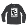 second amendment rated e for everyone Long Sleeve Shirts