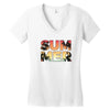 Summer Women's V-Neck T-Shirt