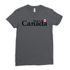 made in canada Ladies Fitted T-Shirt